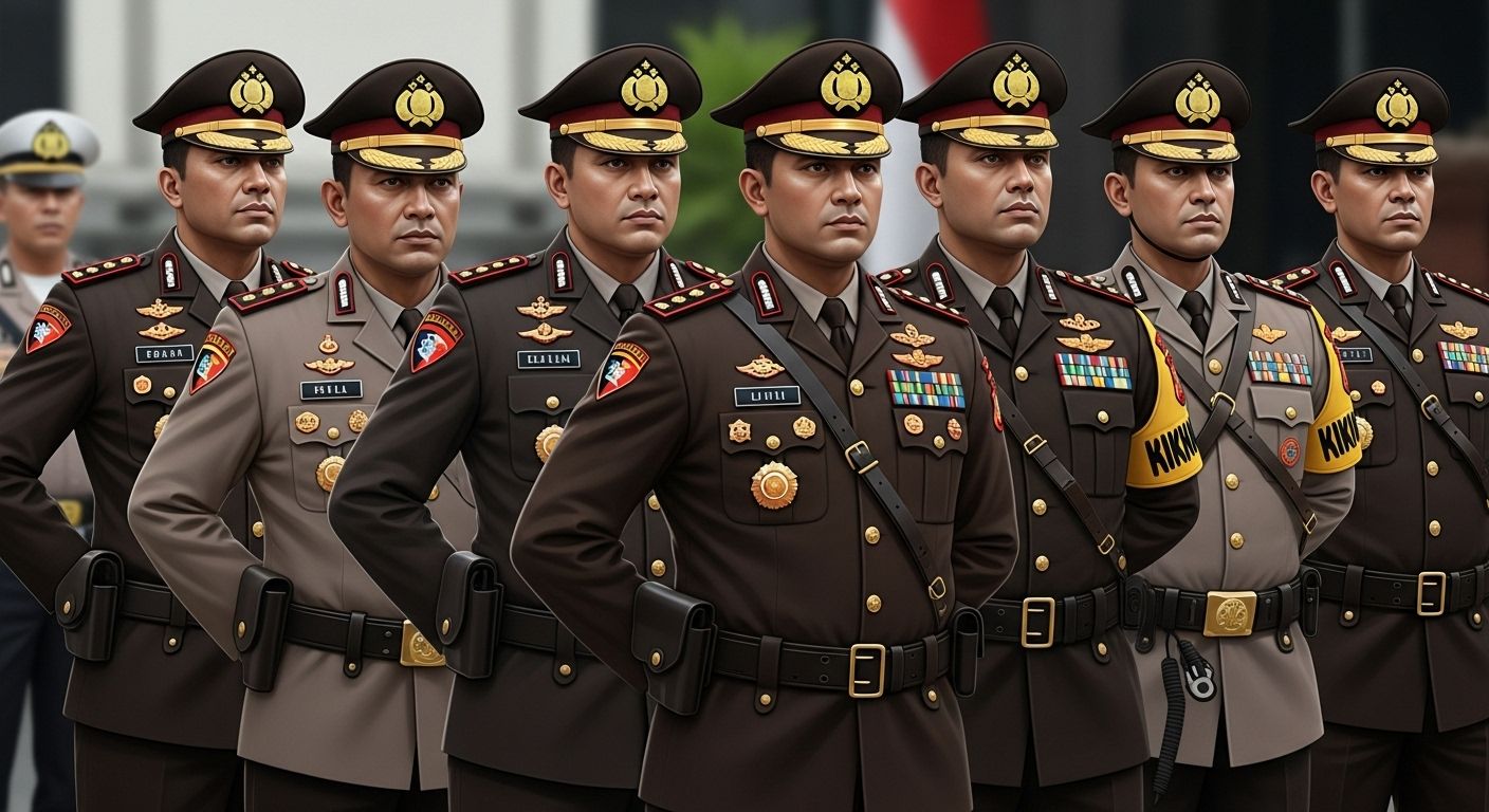 Tingkatan Jabatan Polisi Lengkap Jelas