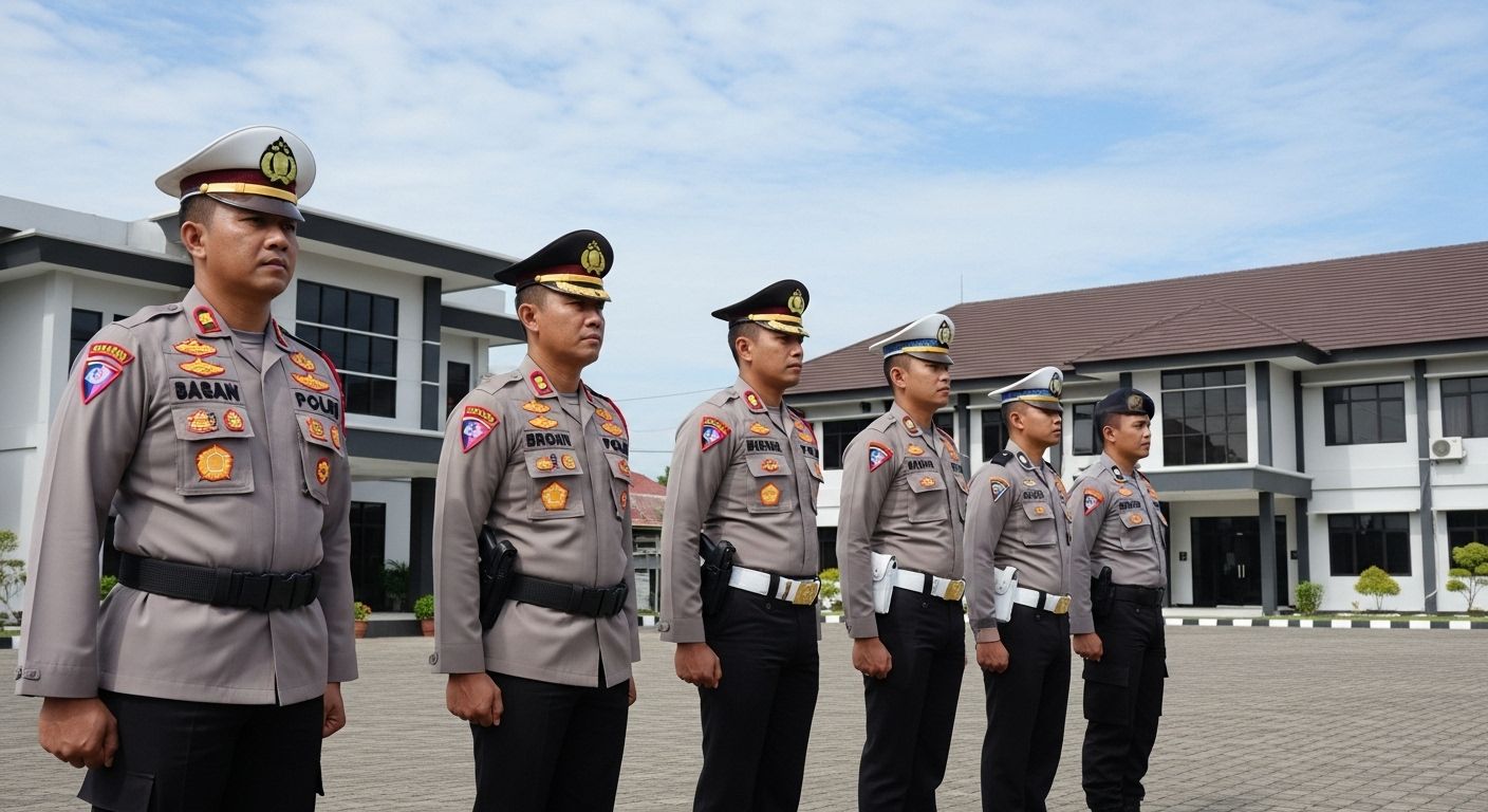 urutan jabatan polisi