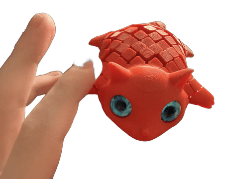 Cute Wiggly Squirrel — Surface detail