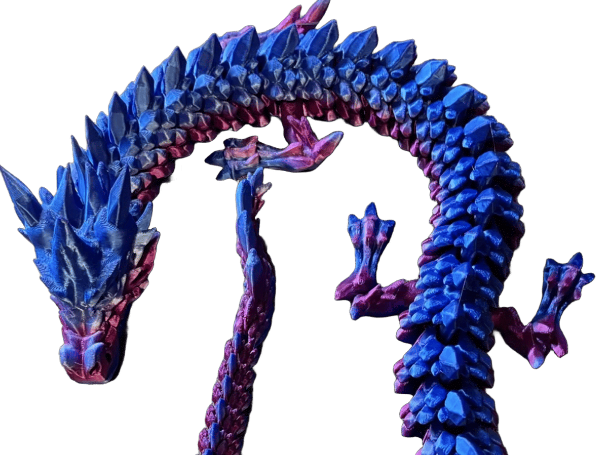 Large articulated dragon — Main view