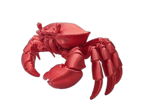 Realistic Crab — From above