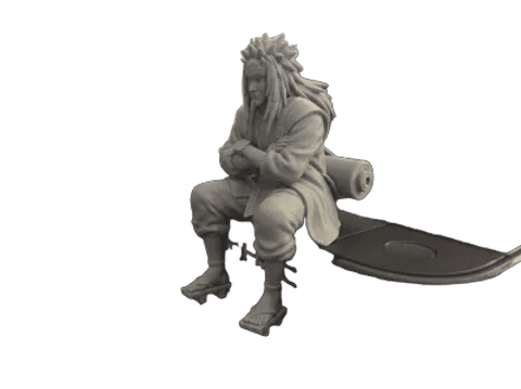 Jiraiya The Toad Sage Sitting — Main view