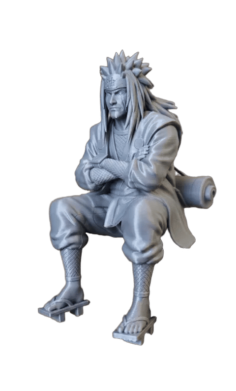 Jiraiya The Toad Sage Sitting — Surface detail