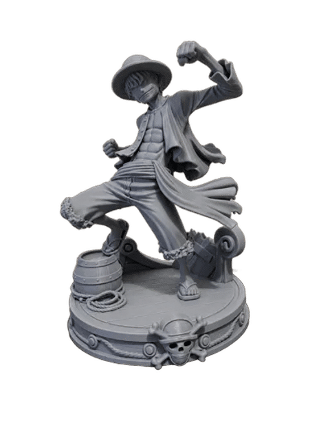 Monkey D. Luffy — Side profile