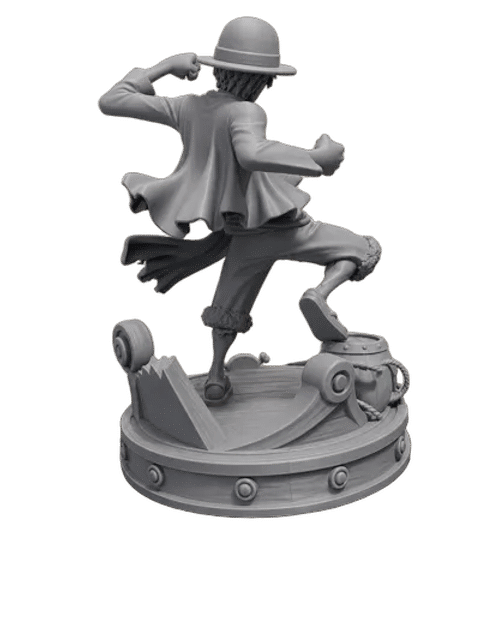 Monkey D. Luffy — From above