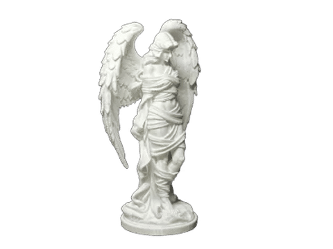 Bound Angel — Side profile