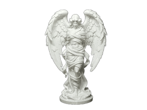 Bound Angel — Three-quarter view