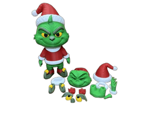 Grinch Noel — Surface detail