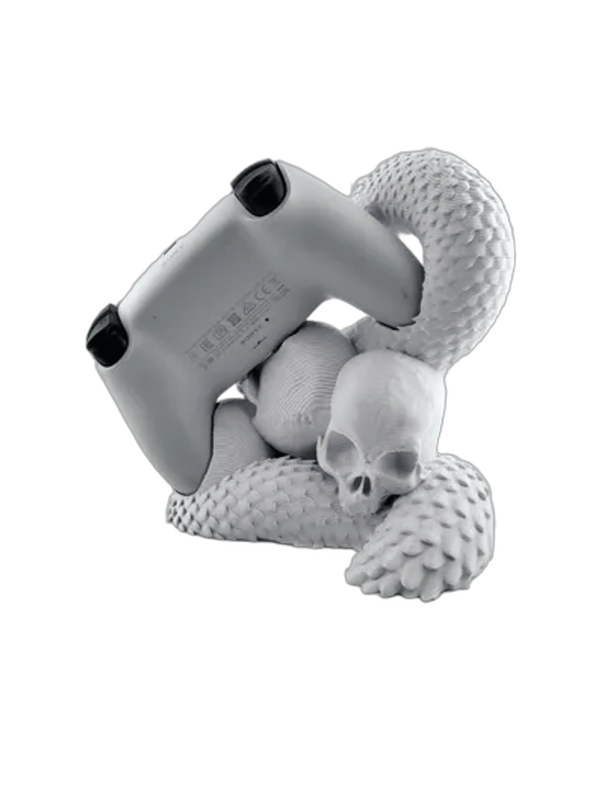 Snake & Skull PS5 Controller Stand — Main view