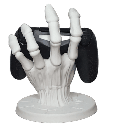 Sculpted Hand PS5 Controller Stand — Side profile
