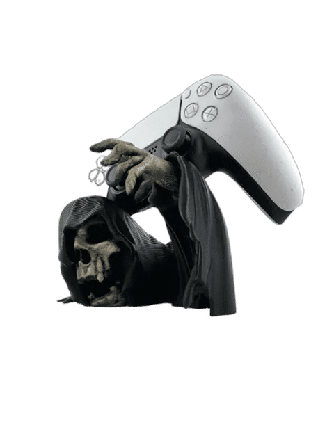 Skull PS5 Controller Stand — Surface detail