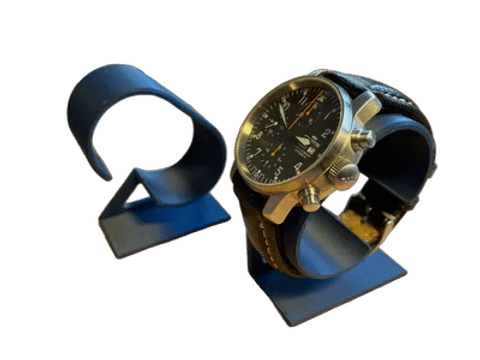 Watch StandDisplay — Three-quarter view