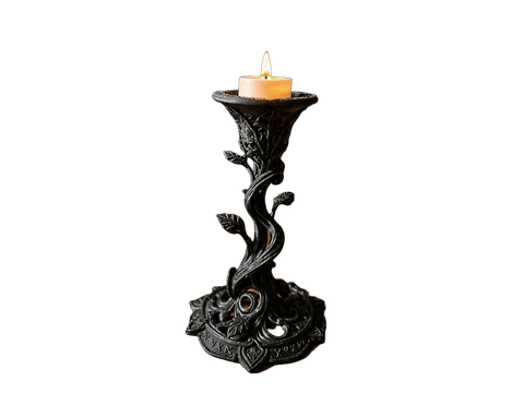 Shadow Vine Candle Holder — Surface detail