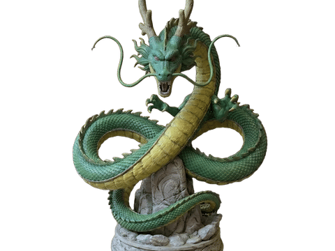 Shenlong Dragon — Surface detail