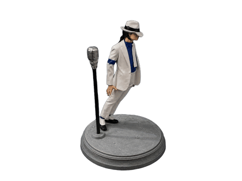 Only Michael’s famous “Smooth Criminal” lean dance — Main view