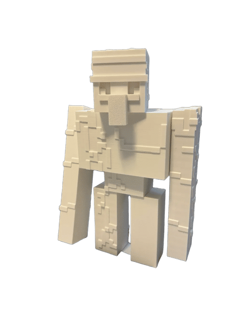Minecraft Iron Golem — Main view