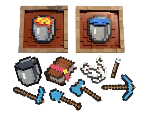 Minecraft Item Frame - Magnetic (NO AMS NEEDED) — Side profile