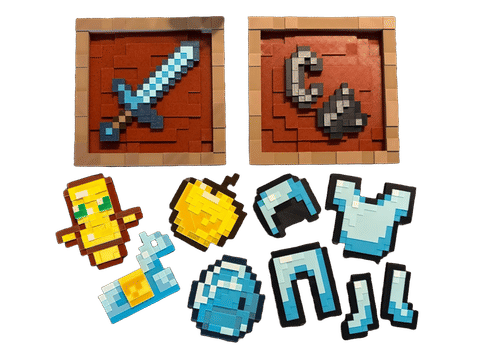 Minecraft Item Frame - Magnetic (NO AMS NEEDED) — Surface detail