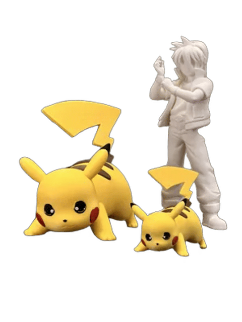 Pikachu Multiparts — Side profile