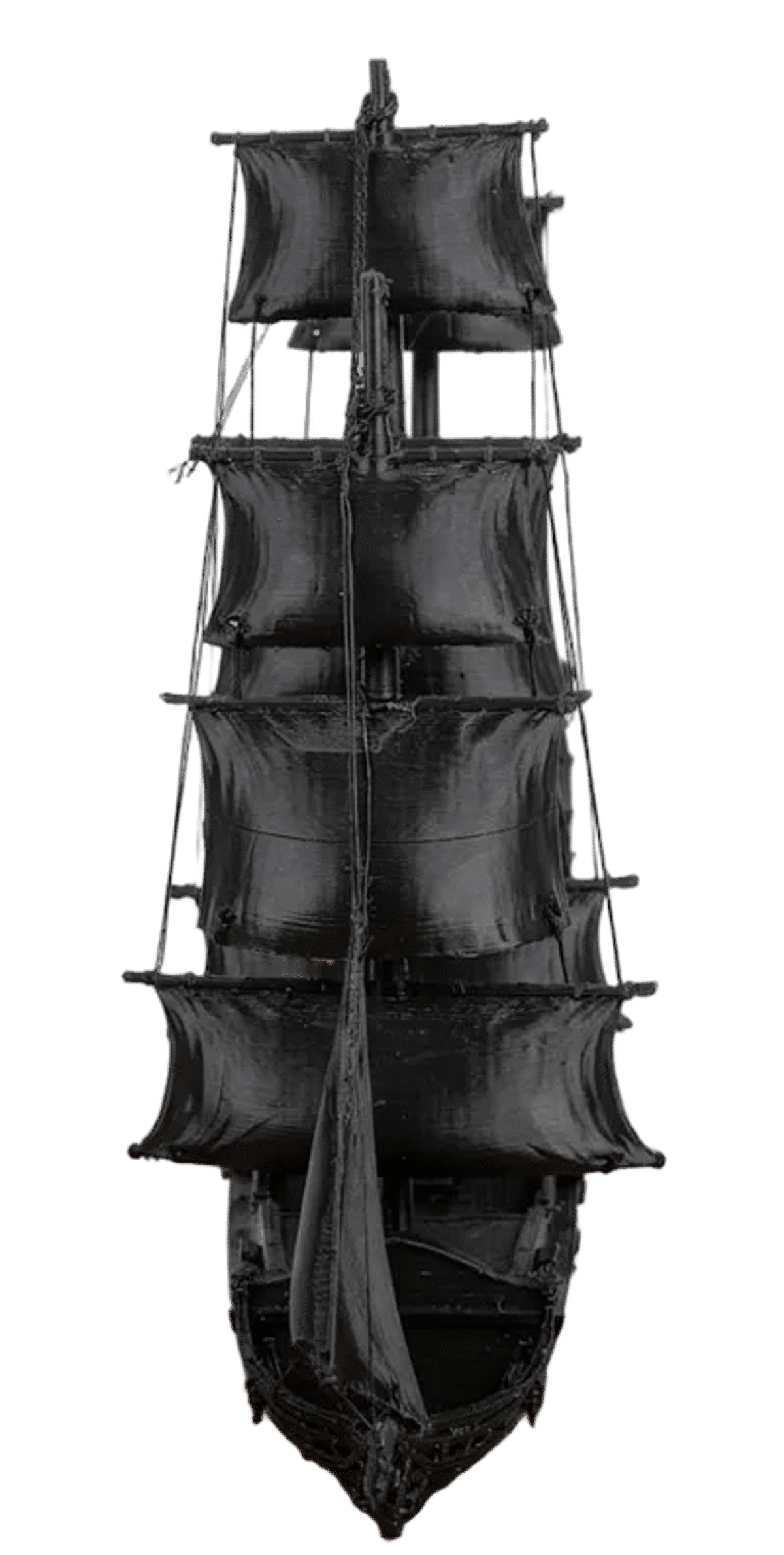 Black Pearl Inspired Pirate Ship – Display Model — Main view