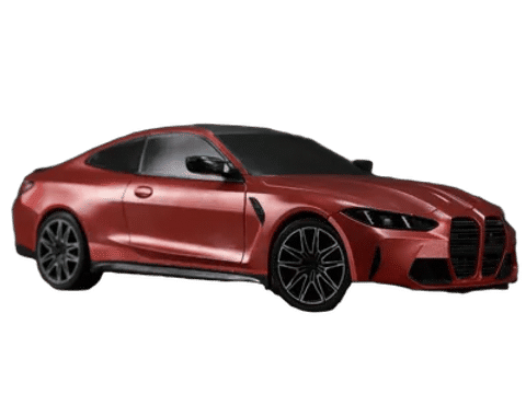 BMW M4 G82 — 110 Scale ModelRC Car — Side profile