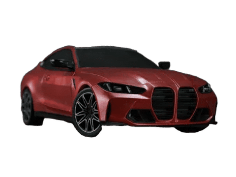 BMW M4 G82 — 110 Scale ModelRC Car — From above