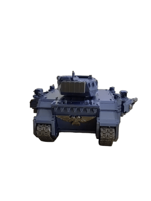 Interstellar Tank Model -- movable tracks, openable hatches — Main view