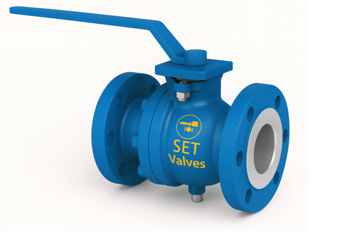 2pc Flanged Bolted Body Floating Ball Valve