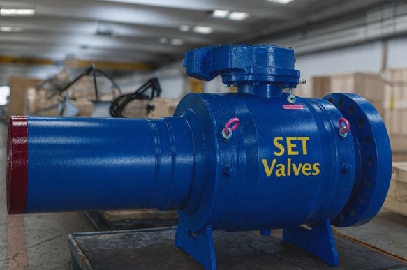 Forged Fully Welded Body Trunnion Ball Valve