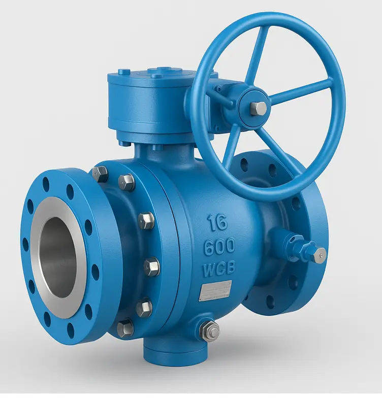 2-PC Cast Trunnion Ball Valve