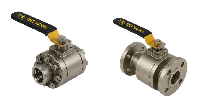 3pc Forged Bolted Body Floating Ball Valve
