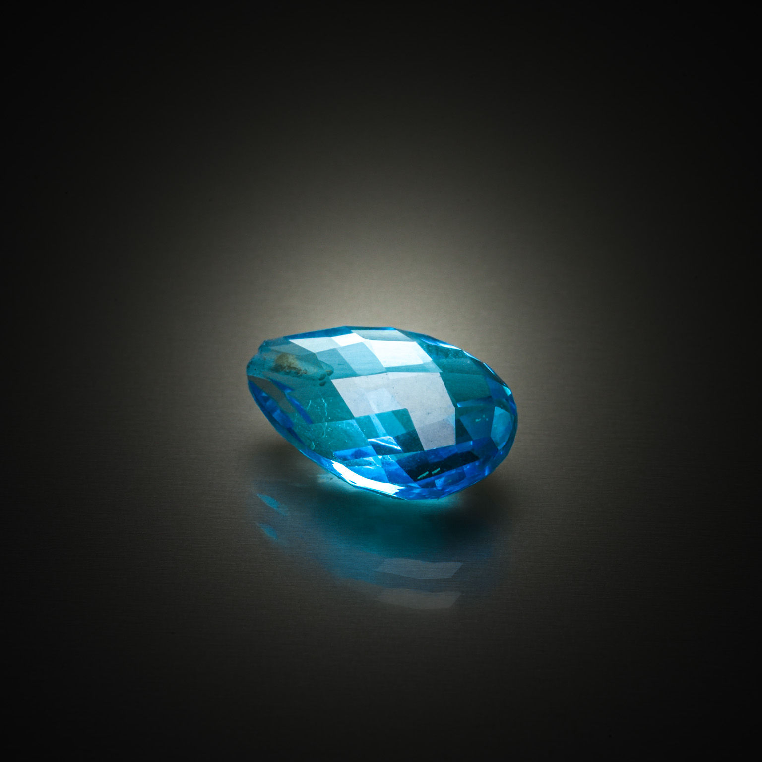 Lot de quatorze saphirs ronds sur papier. - Lazuli