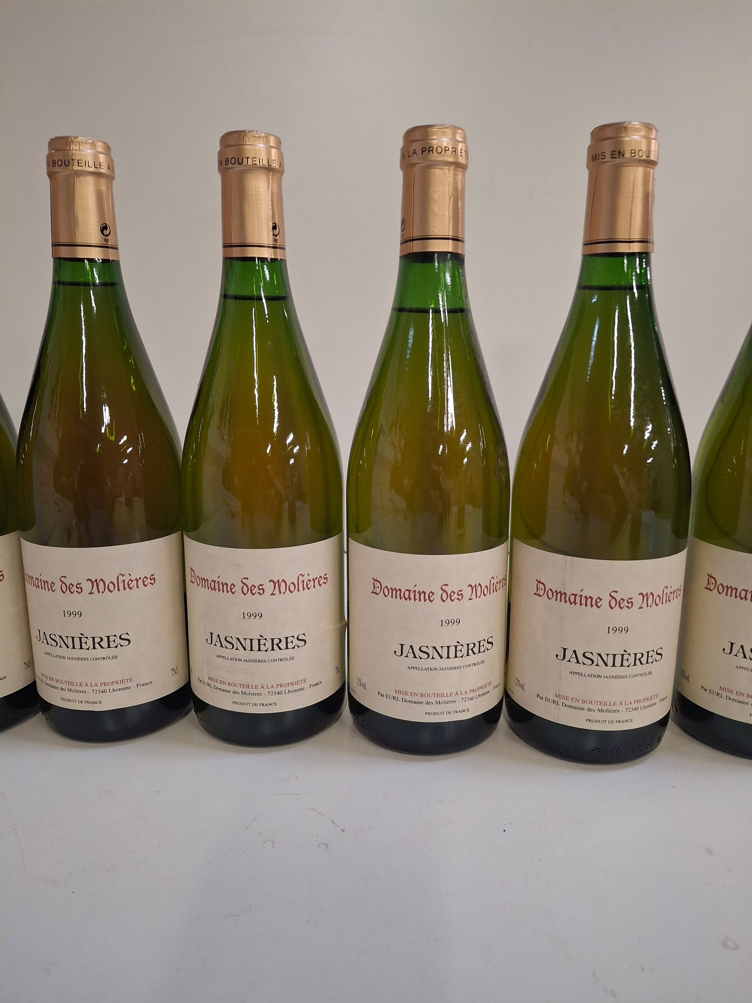 14 bouteilles Jasnieres Domaine des Molières Cru de la Vallée de la Loire - Lazuli
