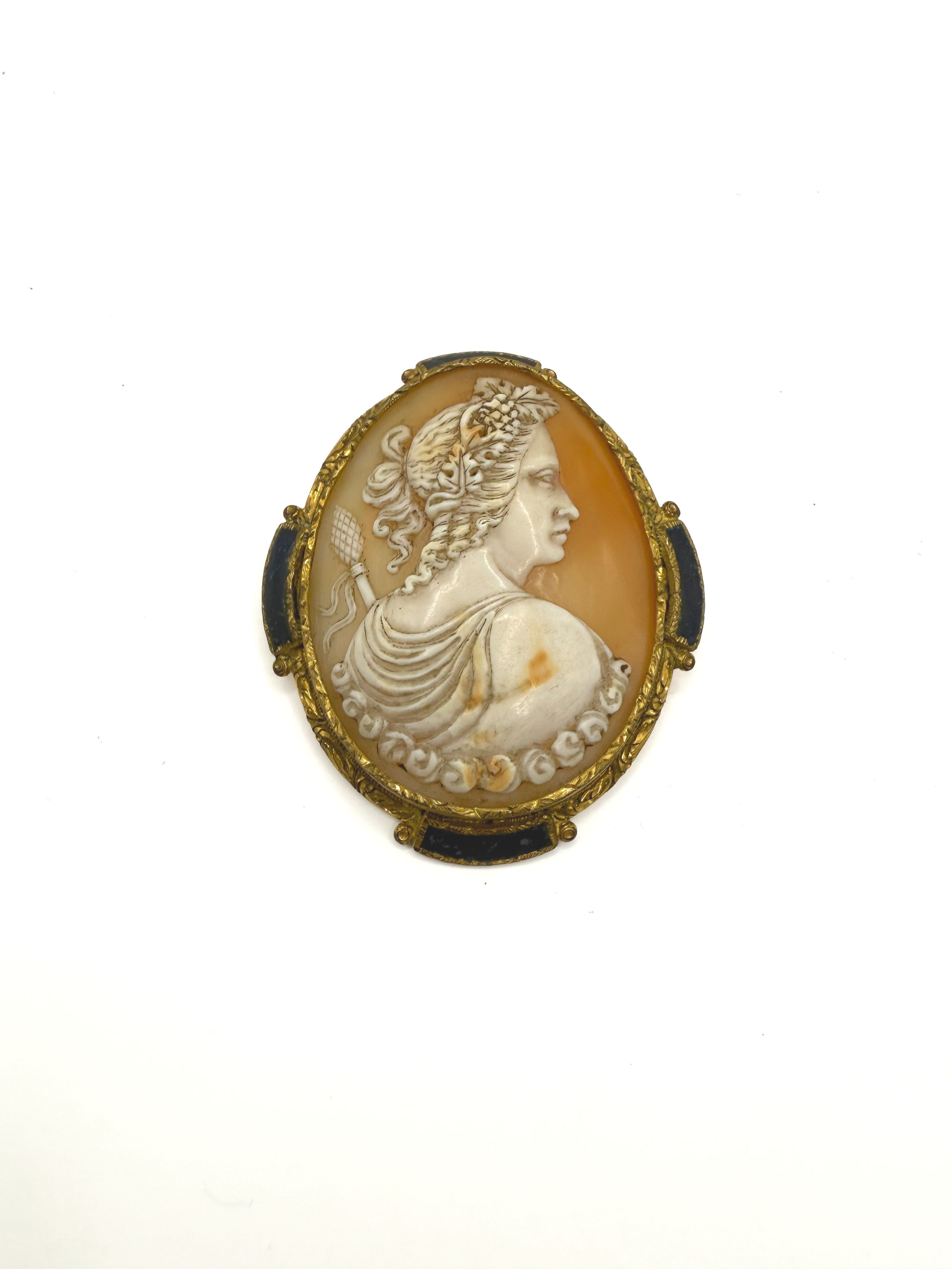 Bracelet rigide et ouvrant en or jaune et gris (585 millièmes) à décor géométrique et feuillagé. - Lazuli