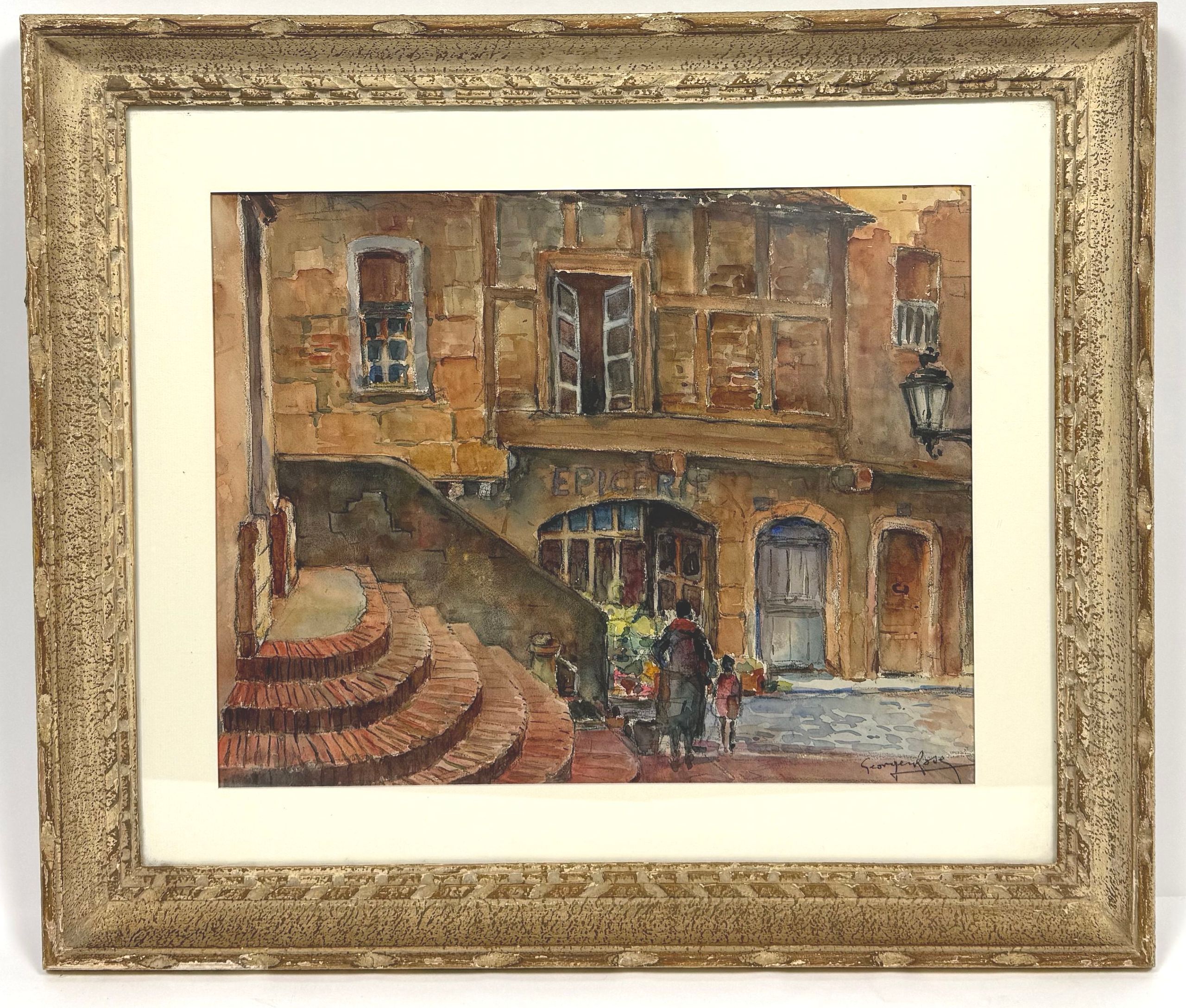 Charles CATTEAU (1880-1966) pour Boch Frères & Keramis - Lazuli