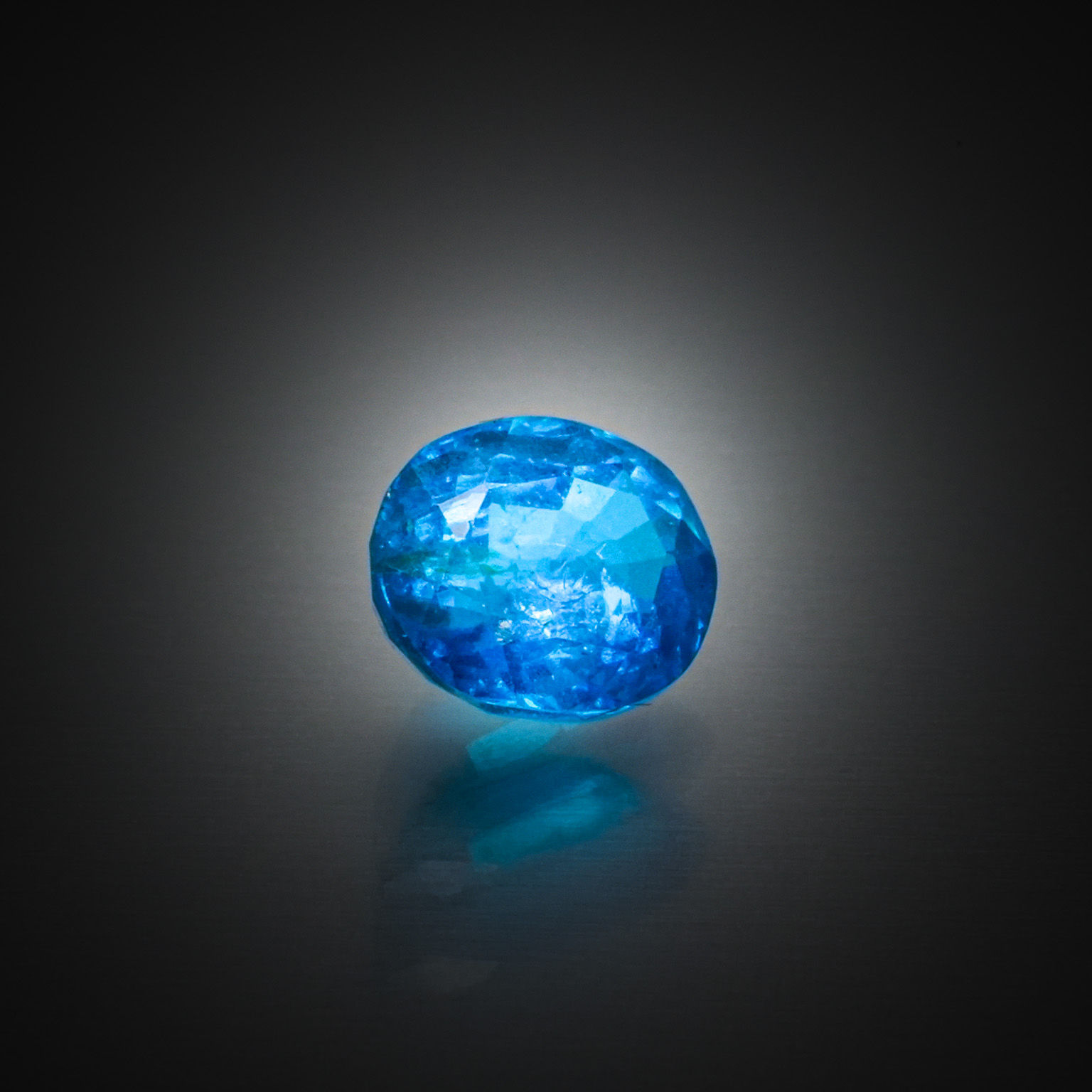 Lot de deux tourmalines ovales sur papier. - Lazuli