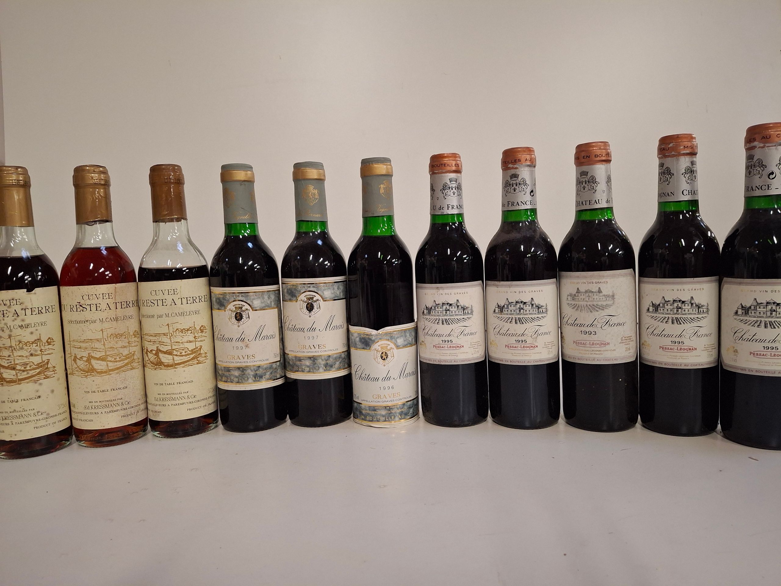 11 Bouteilles de Bordeaux Rouge 2012 Amain Victoire mise à la propriété, état parfait - Lazuli