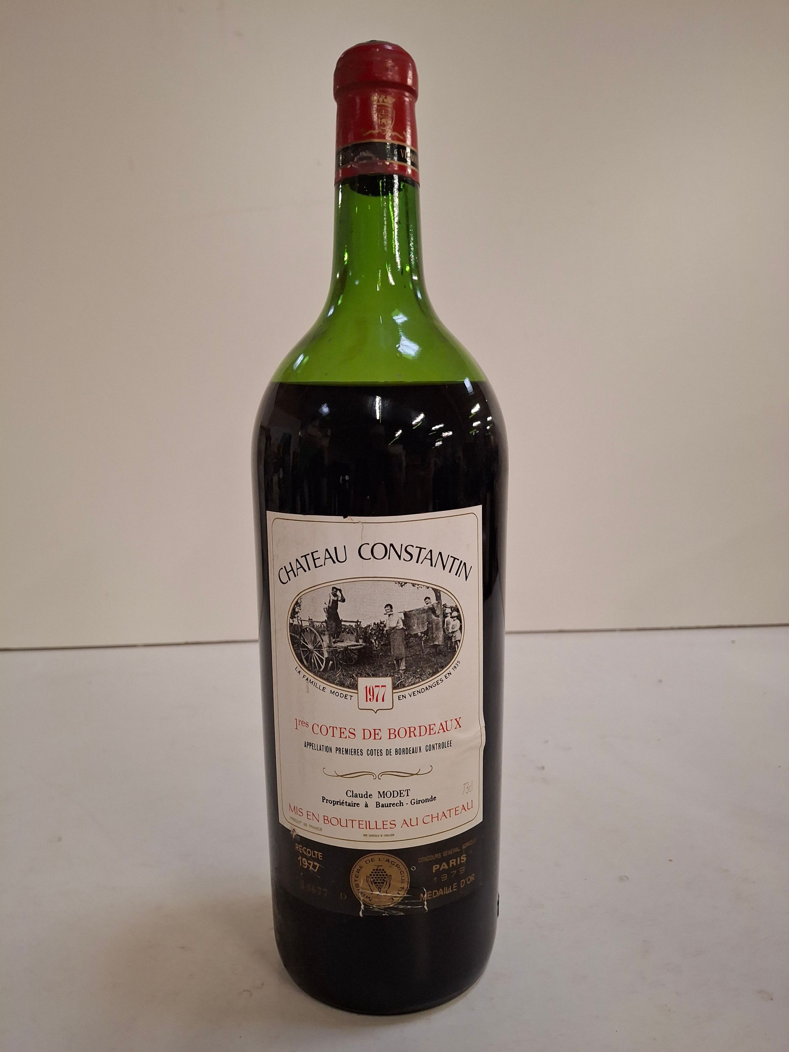 Lot de 9 Bouteilles Château Tour du Videau 2016 Côtes de Bordeaux récoltant état parfait - Lazuli