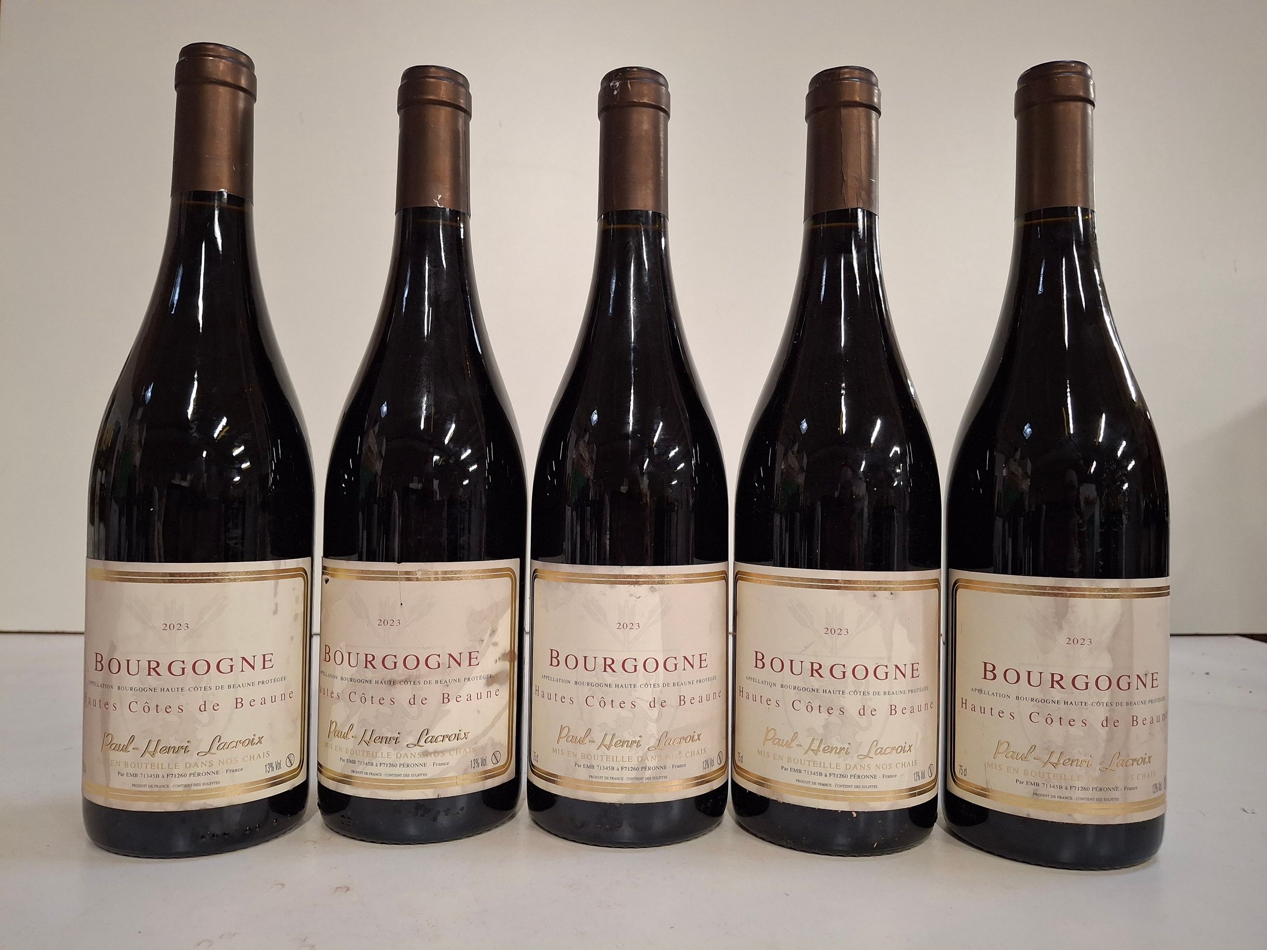 Lot de 3 bouteilles : - Lazuli