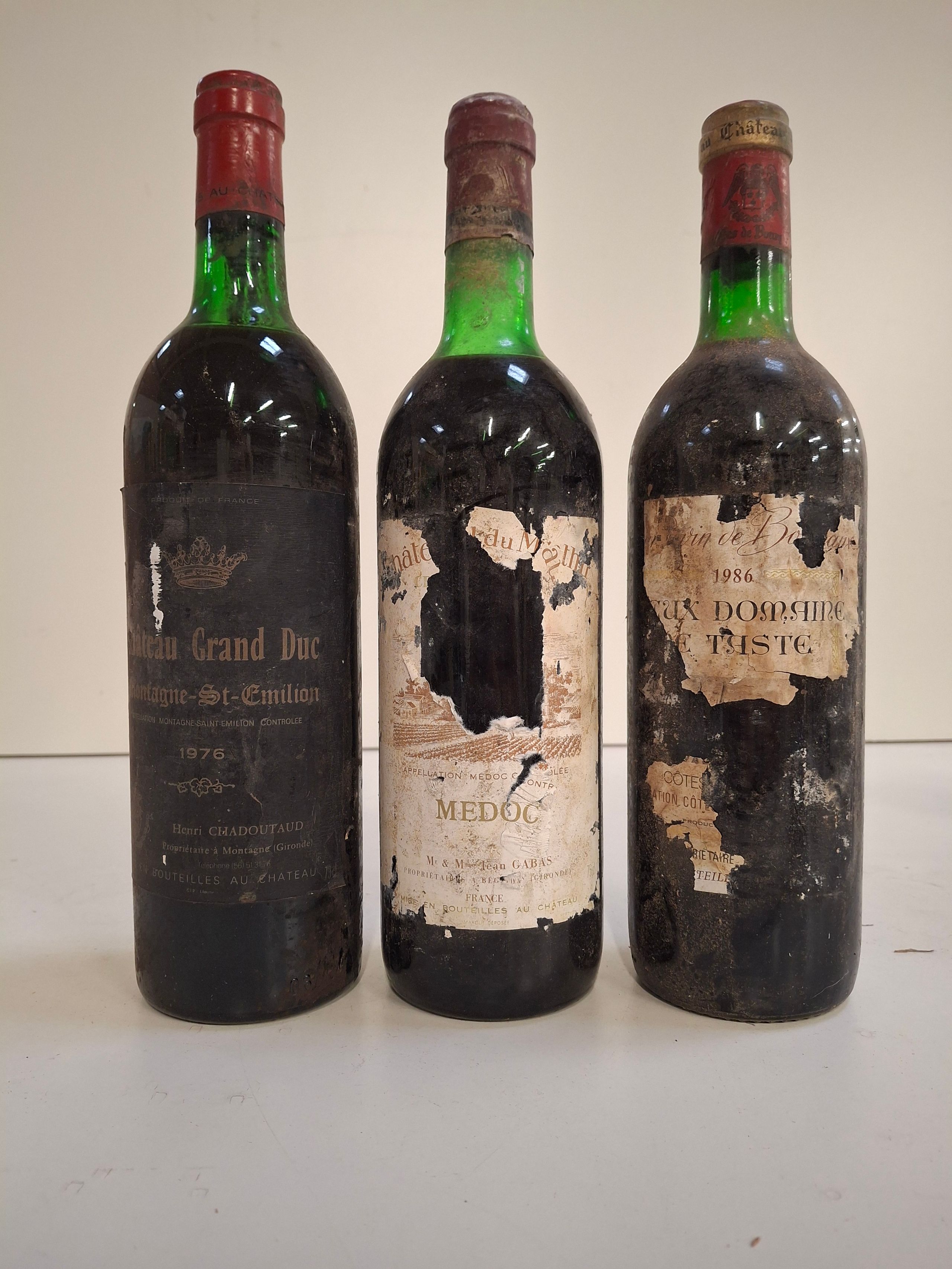 Lot de 3 bouteilles : - Lazuli