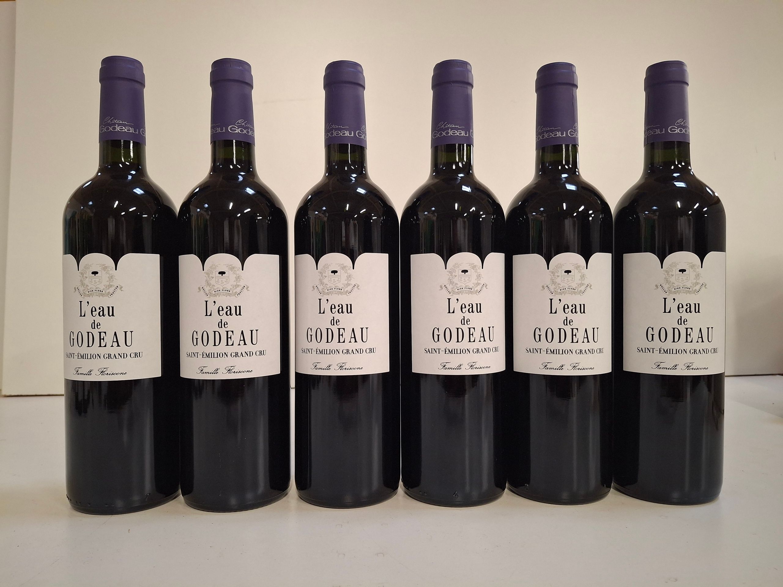 Bouteilles Saint Emilion Grand Cru 2017 Château Godeau, L’eau de Godeau Famille Floriscone, propriétaire récoltant - Lazuli