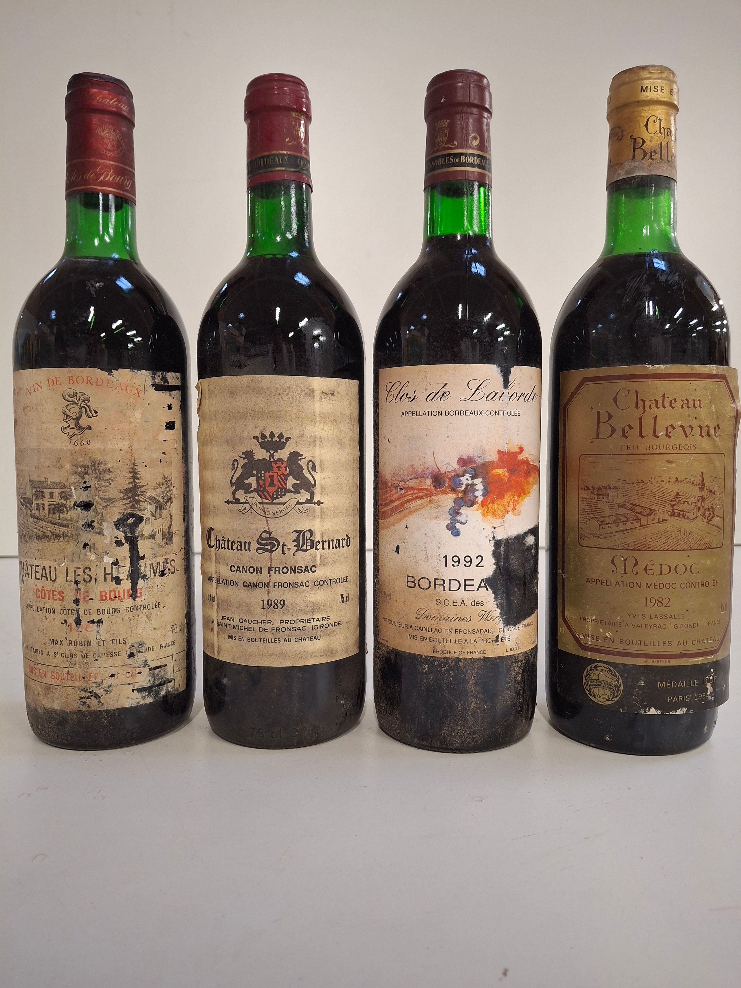 Lot de 4 bouteilles : - Lazuli