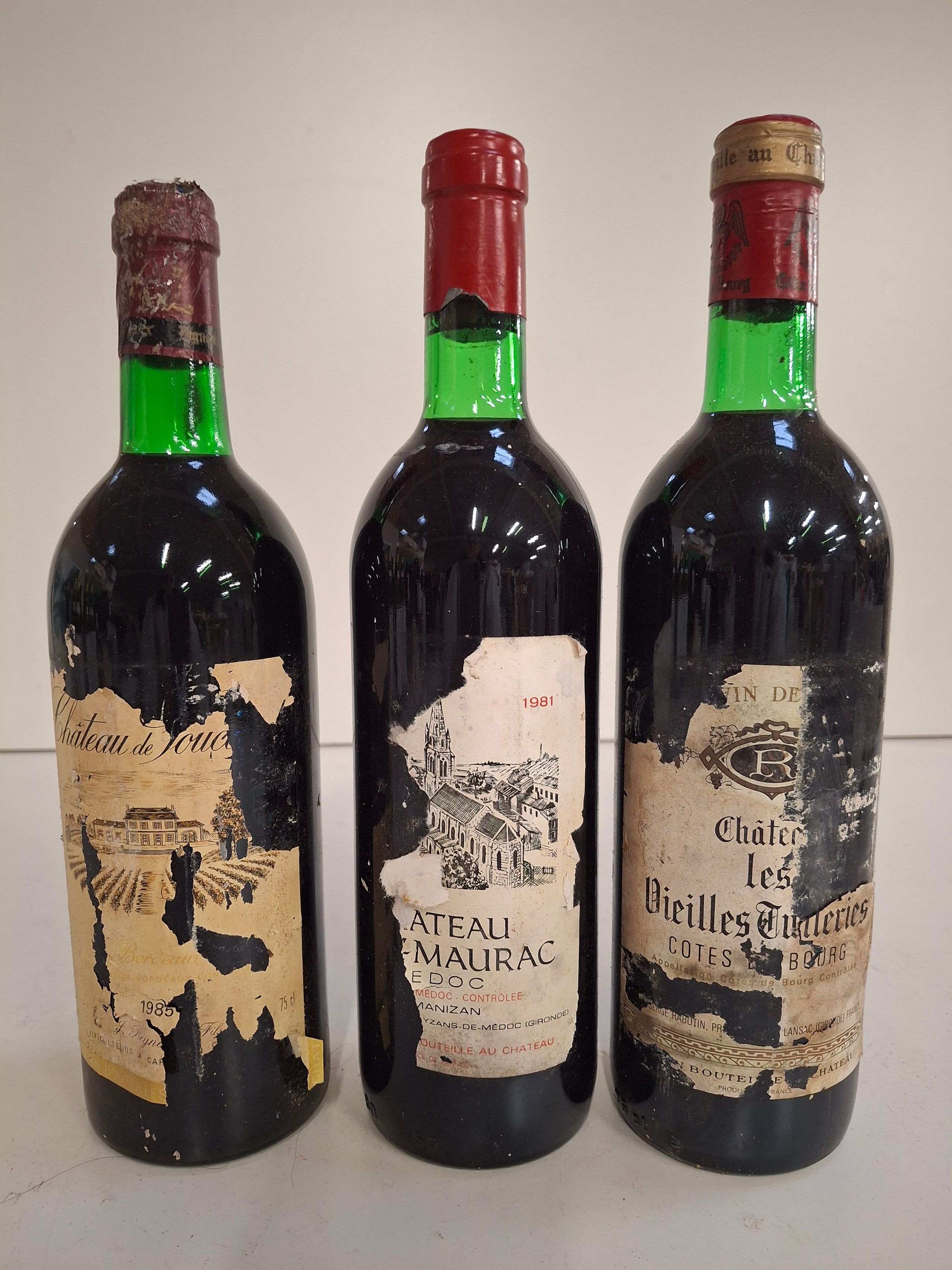 Lot de 3 bouteilles : - Lazuli