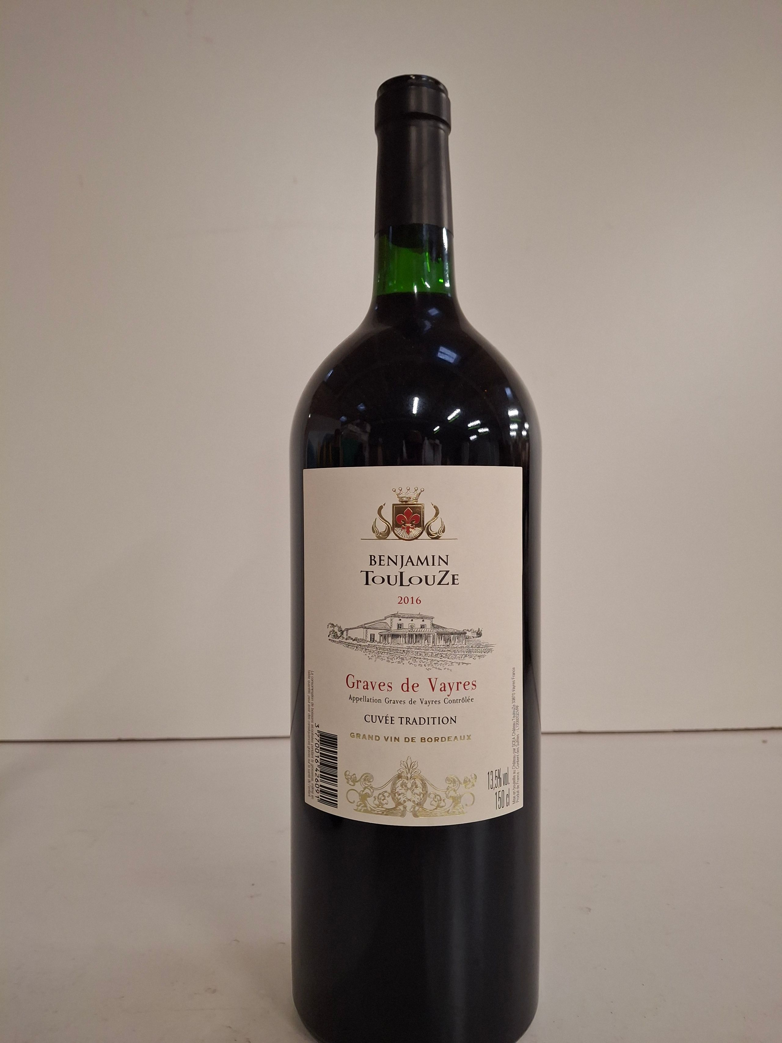 6 Bouteilles Château Haut Vieux Chêne 2020 Vignerons Bio, Bertrand Roy, état parfait - Lazuli