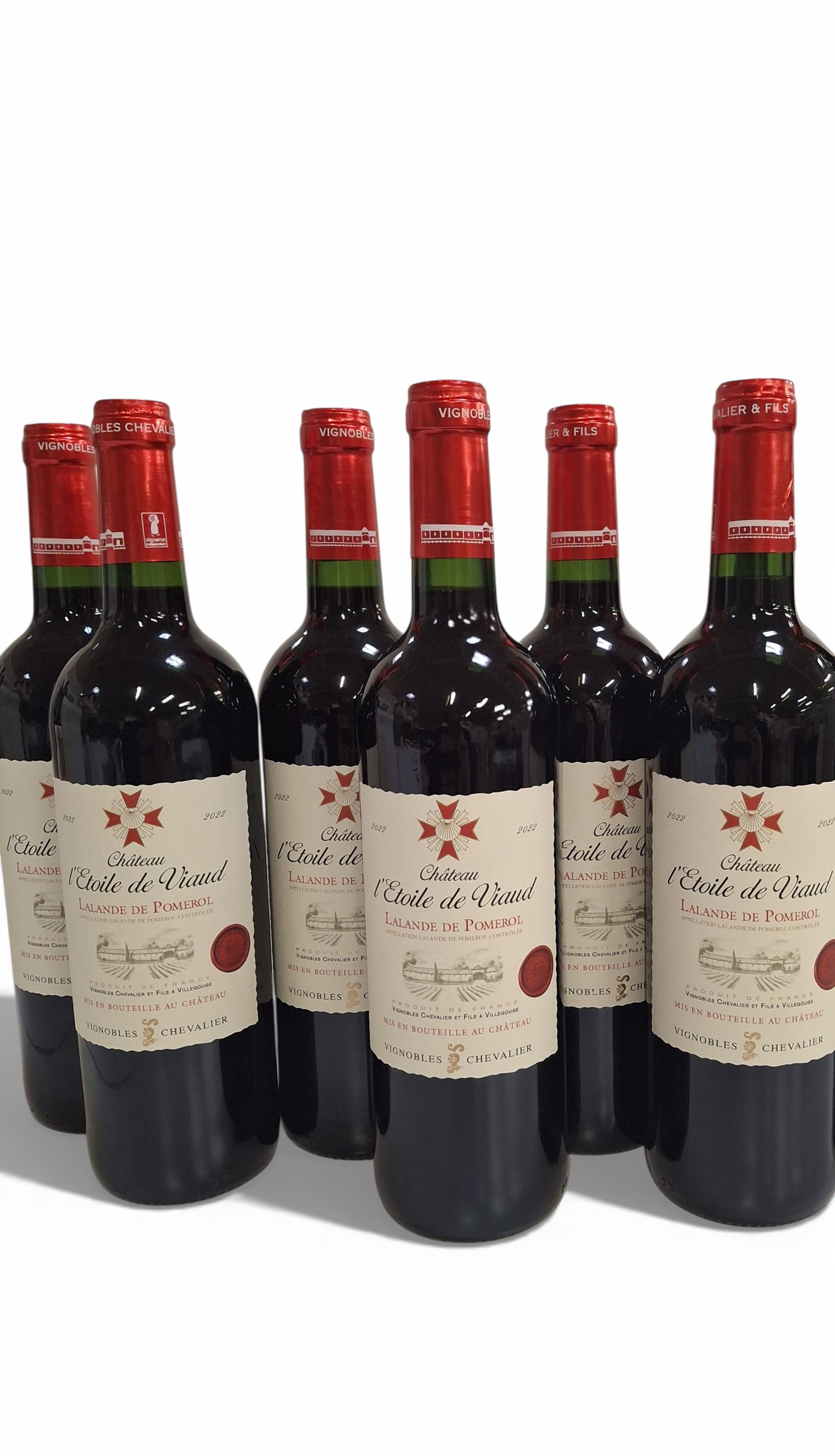 Lot de 9 bouteilles  Château Haut Galouchy rosé 2022 Domaine Laville propriétaire récoltant - Lazuli
