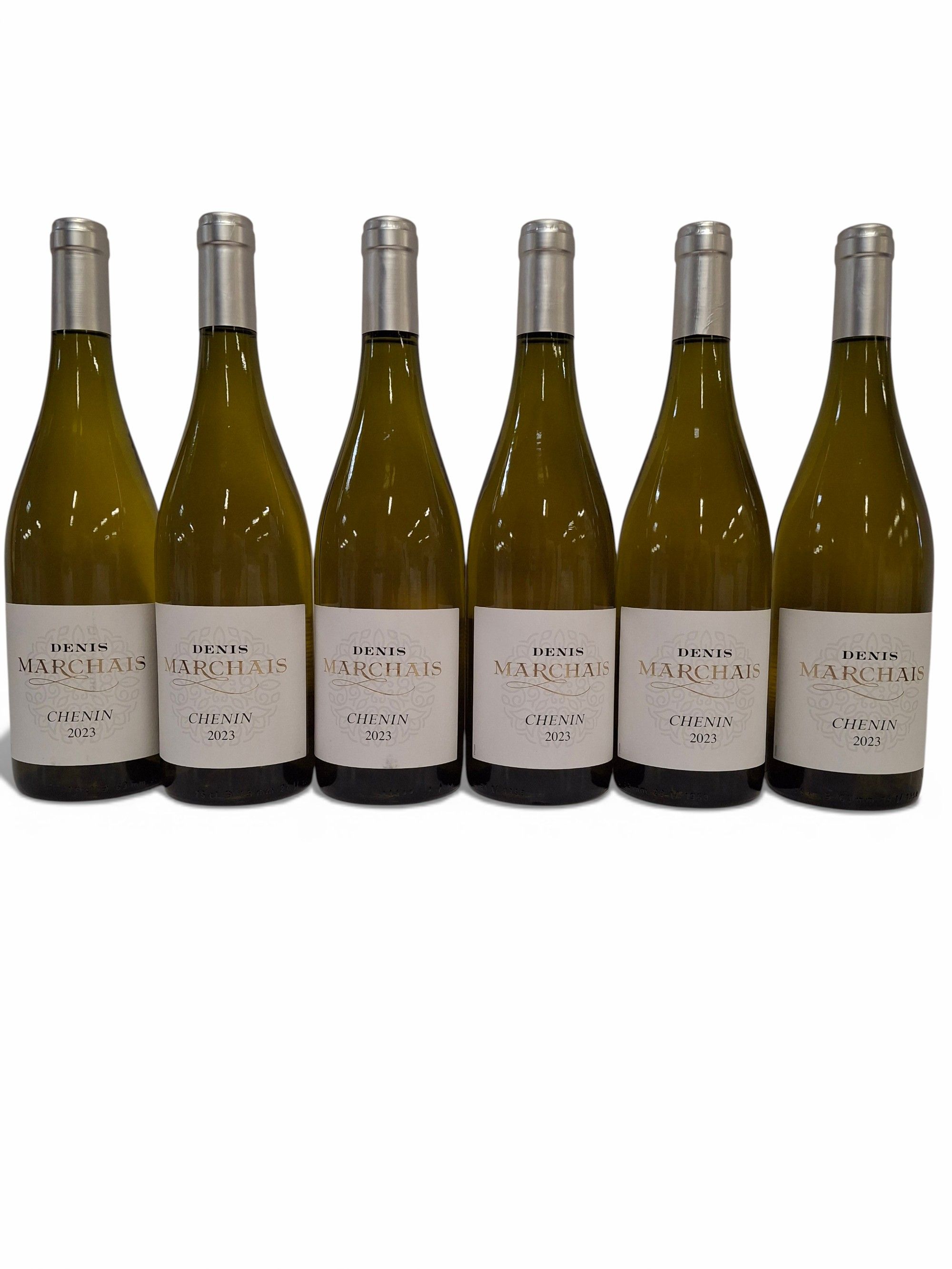 Lot de 6 bouteilles de Chinon  2017 Château de Sonnay, propriétaire récoltant bouteilles lourdes façon 18ème. - Lazuli