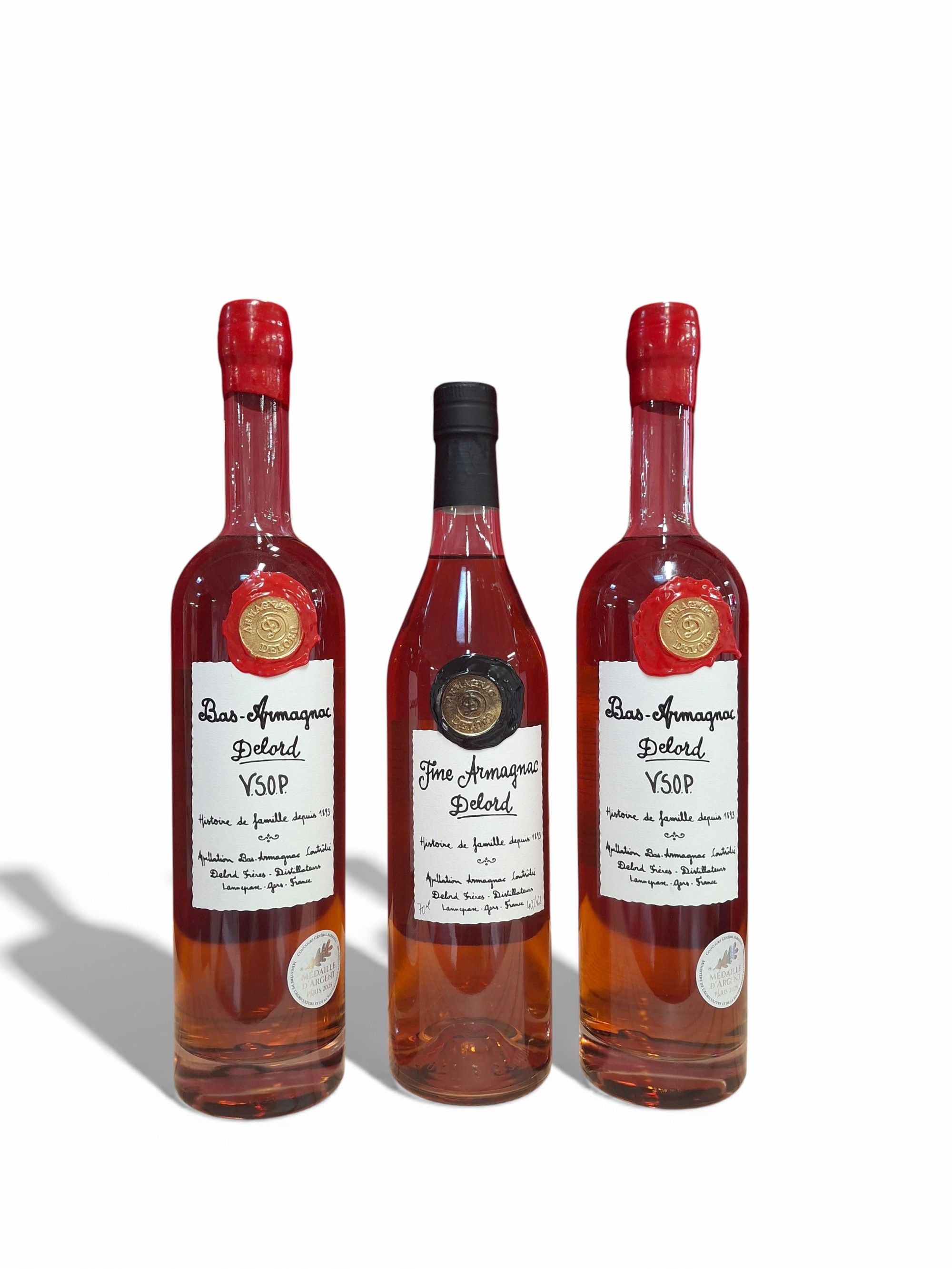 Lot de 5 bouteilles graves Château Ponteilh Monplaisir 1979 - Lazuli