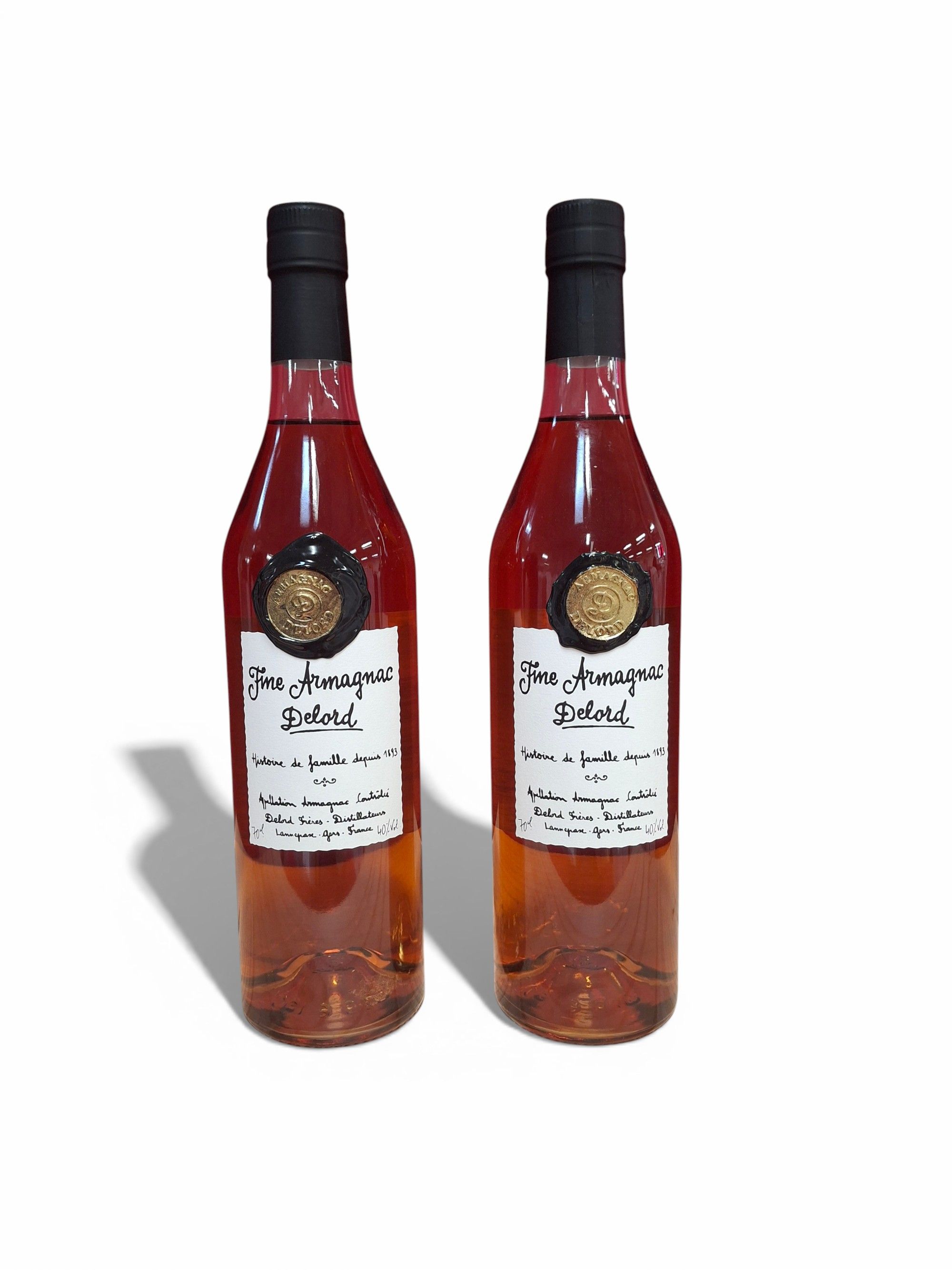 Lot de 2 bouteilles Château La Font Carreau 2000 Premières Côtes de Blayes - Lazuli