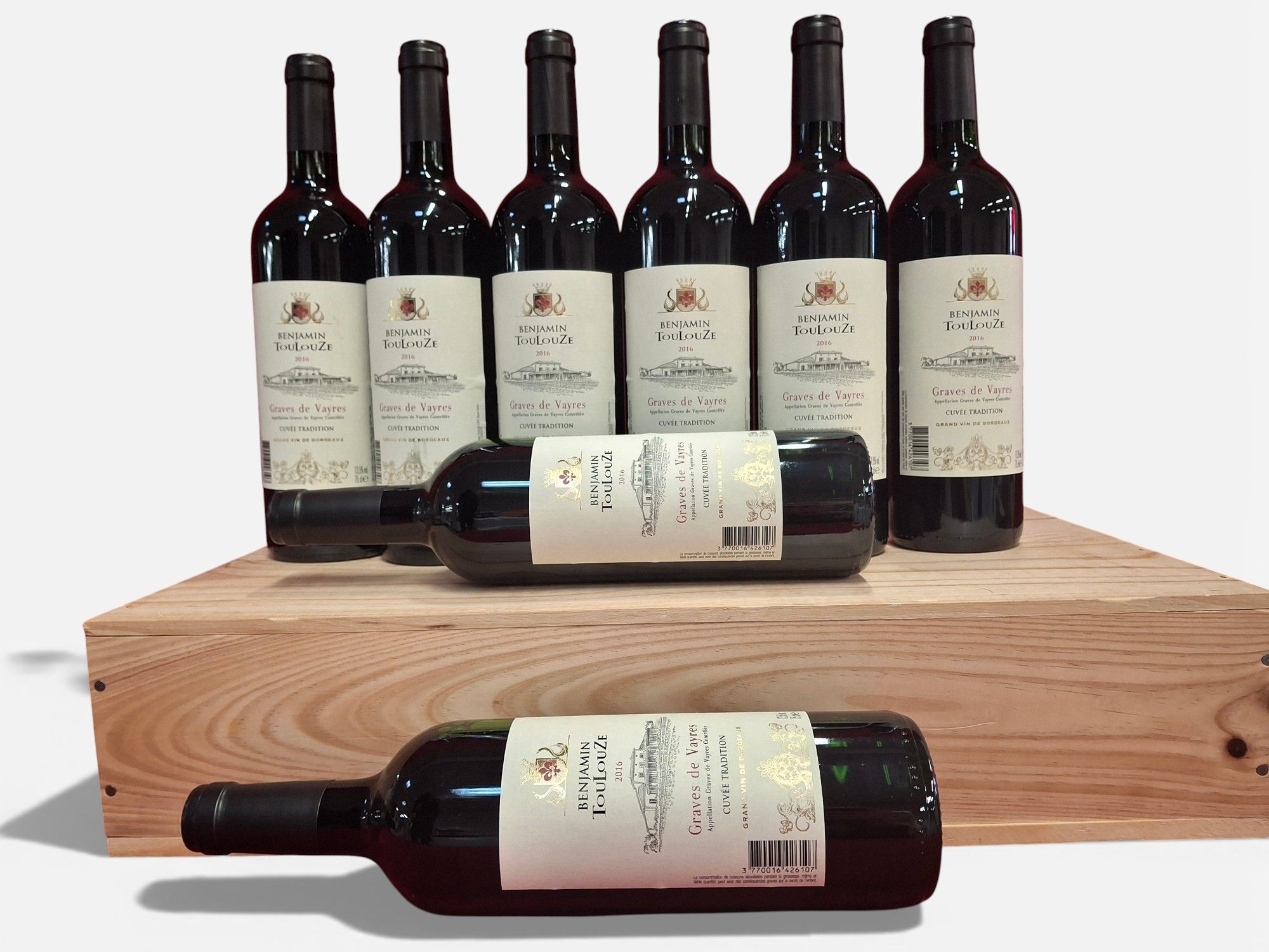 Lot de 12 bouteilles de Syrah 2024 Pays d’oc  « Les indomptables » - Lazuli