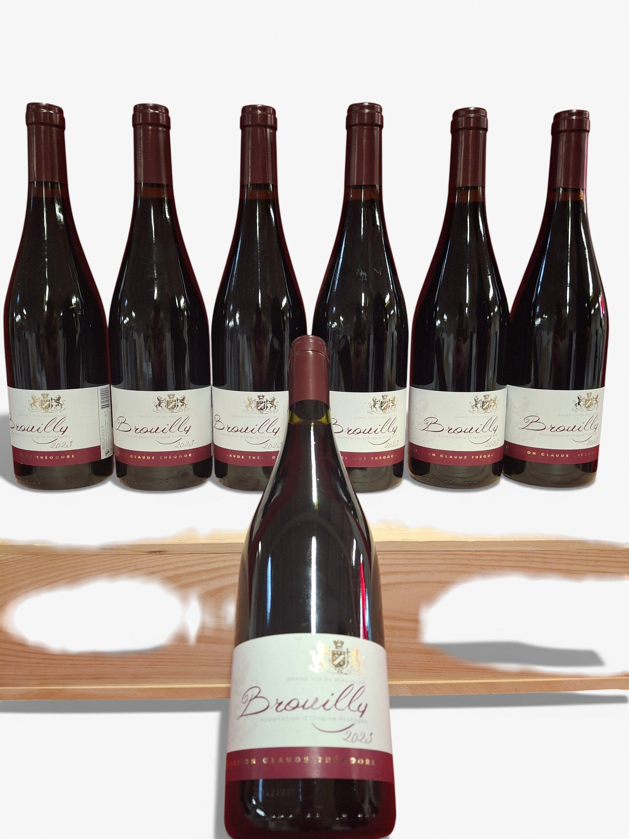 Lot de 6 bouteilles Château Haut Vieux Chêne 2020 Vignerons Bio, Bertrand Roy, état parfait - Lazuli